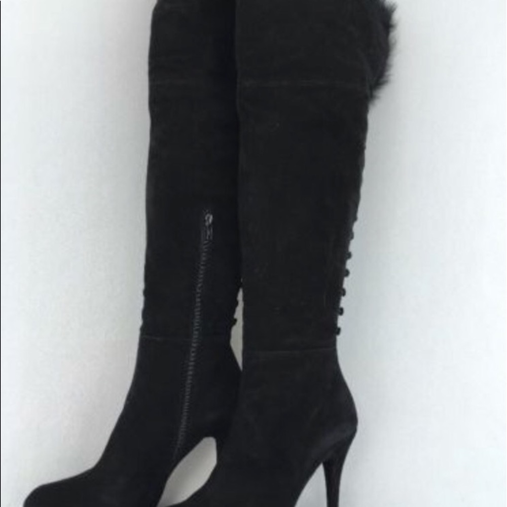 Stuart Weitzman Furlong Suede Boots